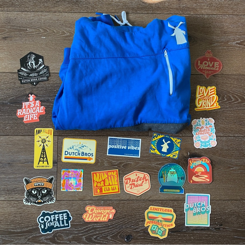 Dutch Bros Blue Sweater